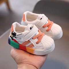 Disney Cartoon Mickey Children Shoes For Boys Girls Sport Sneakers Kids Leisure Autumn Casual Shoes Breathable Running Toddler SHOWLU FASHION STORE