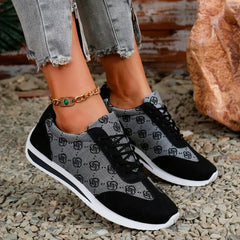 Women Thick Soled Cross Round Head Thin Fashion Shoes Women Comfortable  Breathable Casual Wear-resistant Shoes Zapatos De Mujer SHOWLU FASHION STORE