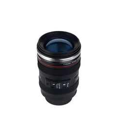 Showlu Fashion Store 0 Black 02 no box / 301-400ml Stainless Steel Camera EF24-105mm Coffee Lens Mug White Black Coffee Mugs Creative Gift Coffee Cups canecas tazas vaso caf