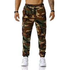Trendy European and American Leisure Distinctive Army Green Camouflage Printing Outdoor - SHOWLU FASHION STORE
