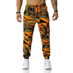 Trendy European and American Leisure Distinctive Army Green Camouflage Printing Outdoor - SHOWLU FASHION STORE