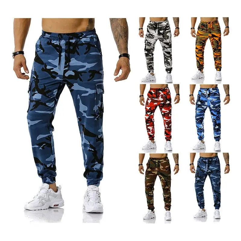 Trendy European and American Leisure Distinctive Army Green Camouflage Printing Outdoor - SHOWLU FASHION STORE