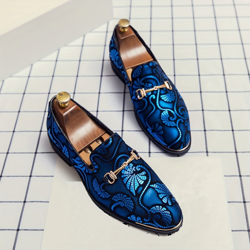 Men'S Fashion Slip-On Loafers, Casual Korean British Style, All-Season Versatile Business Faux Shoes, Trendy Pointed Toe, Breathable Rubber Sole, Casual Outdoor Hiking Footwear, 46 Size SHOWLU FASHION STORE