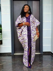 Abayas For Women Dubai Luxury 2024 African Muslim Fashion Dress Caftan Marocain Evening Party Dresses Boubou Robe Djellaba Femme - SHOWLU FASHION STORE