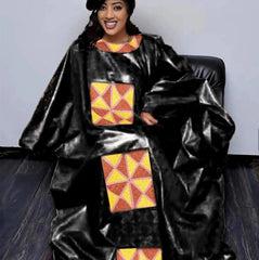 African Dress For Woman Embroidery Design Ladys Clothes Plus Size Dresses For Women - SHOWLU FASHION STORE