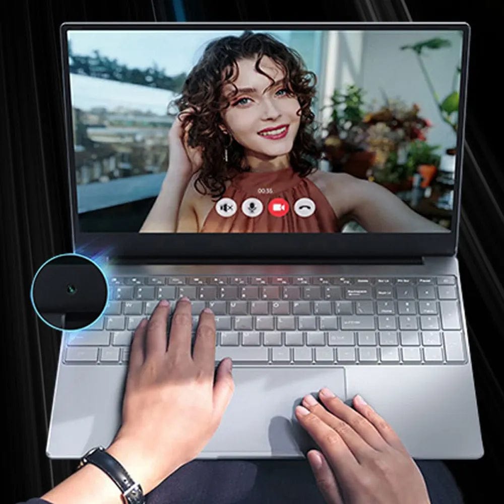 AKPAD Laptop 15.6 Inch Windows 10 11 Pro 1920*1080 Intel Laptop Celeron J4125 12GB RAM 2TB/256GB/512GB/1TB HDMI Notebook - SHOWLU FASHION STORE