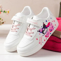 Anime Sanrios Cinnamoroll Shoes Woman Cartoon Kuromi Student Versatile Casual Breathable Board Shoes Girls Anti - Slip Sneakers - SHOWLU FASHION STORE