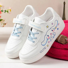 Anime Sanrios Cinnamoroll Shoes Woman Cartoon Kuromi Student Versatile Casual Breathable Board Shoes Girls Anti - Slip Sneakers - SHOWLU FASHION STORE
