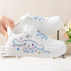 Anime Sanrios Cinnamoroll Shoes Woman Cartoon Kuromi Student Versatile Casual Breathable Board Shoes Girls Anti - Slip Sneakers - SHOWLU FASHION STORE