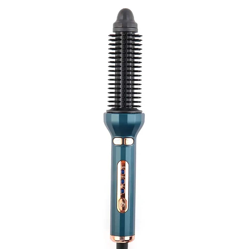 Automatic Rotating Electric Hair Brushes 2 in 1 Straightening and Curling Ionic Hot Comb Ceramics Fast Heating Anti - scalding - SHOWLU FASHION STORE