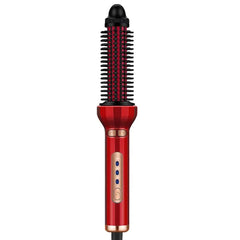 Automatic Rotating Electric Hair Brushes 2 in 1 Straightening and Curling Ionic Hot Comb Ceramics Fast Heating Anti - scalding - SHOWLU FASHION STORE