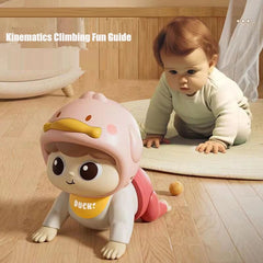 Baby Crawling Toys with Sound Electric Baby Doll Toy for Toddler Learn To Climb Educational Toddler Moving Toy 0 - 6 - 12Months Gift - SHOWLU FASHION STORE