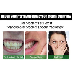 Bamboo charcoal deep tooth whitening toothpaste cleaning yellow teeth stains Tartar removes mouth odor bright white oral care - SHOWLU FASHION STORE