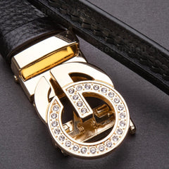 BAODUN New style luxury brand Women's luxury belt Dress jeans business Leisure Female Genuine Leather metal belts for women - SHOWLU FASHION STORE