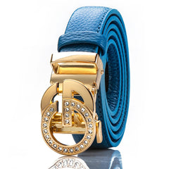 BAODUN New style luxury brand Women's luxury belt Dress jeans business Leisure Female Genuine Leather metal belts for women - SHOWLU FASHION STORE