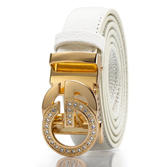 BAODUN New style luxury brand Women's luxury belt Dress jeans business Leisure Female Genuine Leather metal belts for women - SHOWLU FASHION STORE