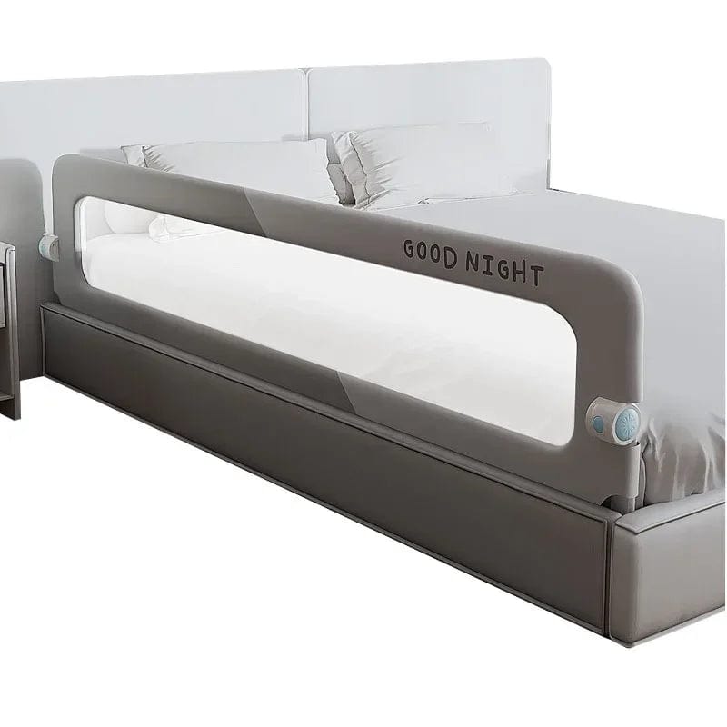 Bed Guardrail Adjustable Baby Safety Bed Barrier Anti - Fall Baby Crib Bumper Fully Folded Bed Safety Rails Bedroom Baby Fence - SHOWLU FASHION STORE