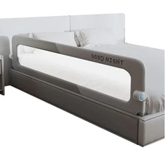 Bed Guardrail Adjustable Baby Safety Bed Barrier Anti - Fall Baby Crib Bumper Fully Folded Bed Safety Rails Bedroom Baby Fence - SHOWLU FASHION STORE