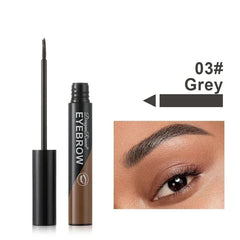 Black Brown Peel - off Eyebrow Gel Tint Makeup Waterproof Lasting Eye Brow Enhancers Liquid Gel Tear Wear Easy Natural Brow Tattoo - SHOWLU FASHION STORE