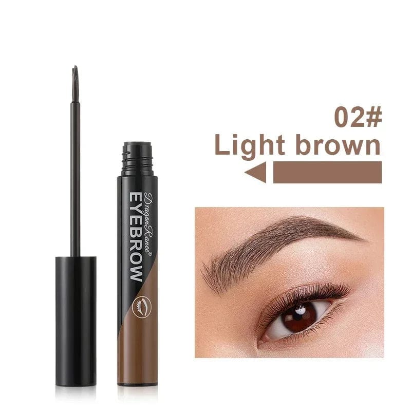 Black Brown Peel - off Eyebrow Gel Tint Makeup Waterproof Lasting Eye Brow Enhancers Liquid Gel Tear Wear Easy Natural Brow Tattoo - SHOWLU FASHION STORE