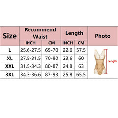 Body Shapewear Waist Trainer Women's Corset Abdomen Pants Crotch Buckle Slimming Underwear Corrective Bodysuit Butt Lifter - SHOWLU FASHION STORE