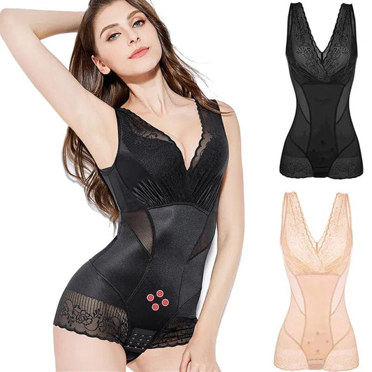 Body Shapewear Waist Trainer Women's Corset Abdomen Pants Crotch Buckle Slimming Underwear Corrective Bodysuit Butt Lifter - SHOWLU FASHION STORE