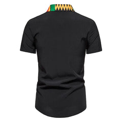 Bold Kente Print Shirt - SHOWLU FASHION STORE