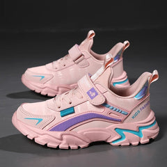 Brand Kids Sports Shoes Outdoor Comfortable Running Shoes Girls Waterproof Sneakers Tenis Infantil Pink Antislip Children Shoes - SHOWLU FASHION STORE