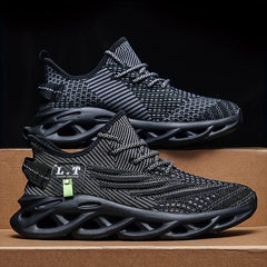 Breathable Men's Blade Sneakers - Lightweight Non - Slip Sport Shoes for Running, Walking, and Training - SHOWLU FASHION STORE