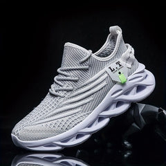 Breathable Men's Blade Sneakers - Lightweight Non - Slip Sport Shoes for Running, Walking, and Training - SHOWLU FASHION STORE