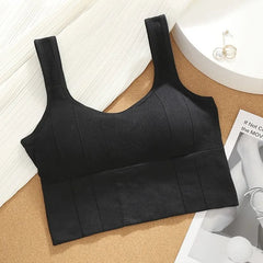 Breathable Sports Bra Shockproof Crop Top Anti - sweat Fitness Top Women Seamless Yoga Bra Push Up Sport Top Gym Workout Top - SHOWLU FASHION STORE