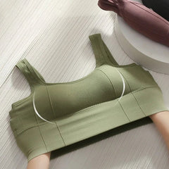 Breathable Sports Bra Shockproof Crop Top Anti - sweat Fitness Top Women Seamless Yoga Bra Push Up Sport Top Gym Workout Top - SHOWLU FASHION STORE