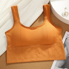 Breathable Sports Bra Shockproof Crop Top Anti - sweat Fitness Top Women Seamless Yoga Bra Push Up Sport Top Gym Workout Top - SHOWLU FASHION STORE