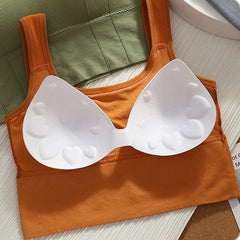 Breathable Sports Bra Shockproof Crop Top Anti - sweat Fitness Top Women Seamless Yoga Bra Push Up Sport Top Gym Workout Top - SHOWLU FASHION STORE