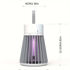 Bug Zapper, Mosquito Zapper Fly Trap Mosquito Killer Lamp USB Electric Radiationless LED Mute Bed Bug Killer Indoor for Mosquito Insect Gnat Moth Fruit Flies with a Small Brush - SHOWLU FASHION STORE