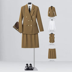 Business Temperament Goddess Temperament Workwear Suit Vest - SHOWLU FASHION STORE