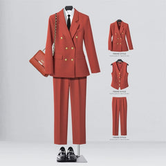 Business Temperament Goddess Temperament Workwear Suit Vest - SHOWLU FASHION STORE