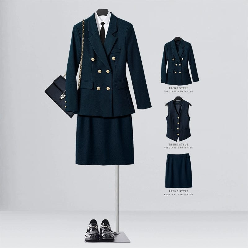 Business Temperament Goddess Temperament Workwear Suit Vest - SHOWLU FASHION STORE