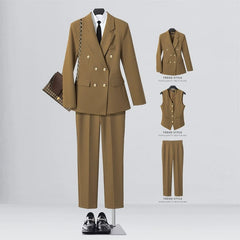 Business Temperament Goddess Temperament Workwear Suit Vest - SHOWLU FASHION STORE