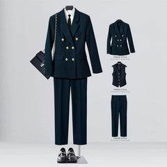 Business Temperament Goddess Temperament Workwear Suit Vest - SHOWLU FASHION STORE