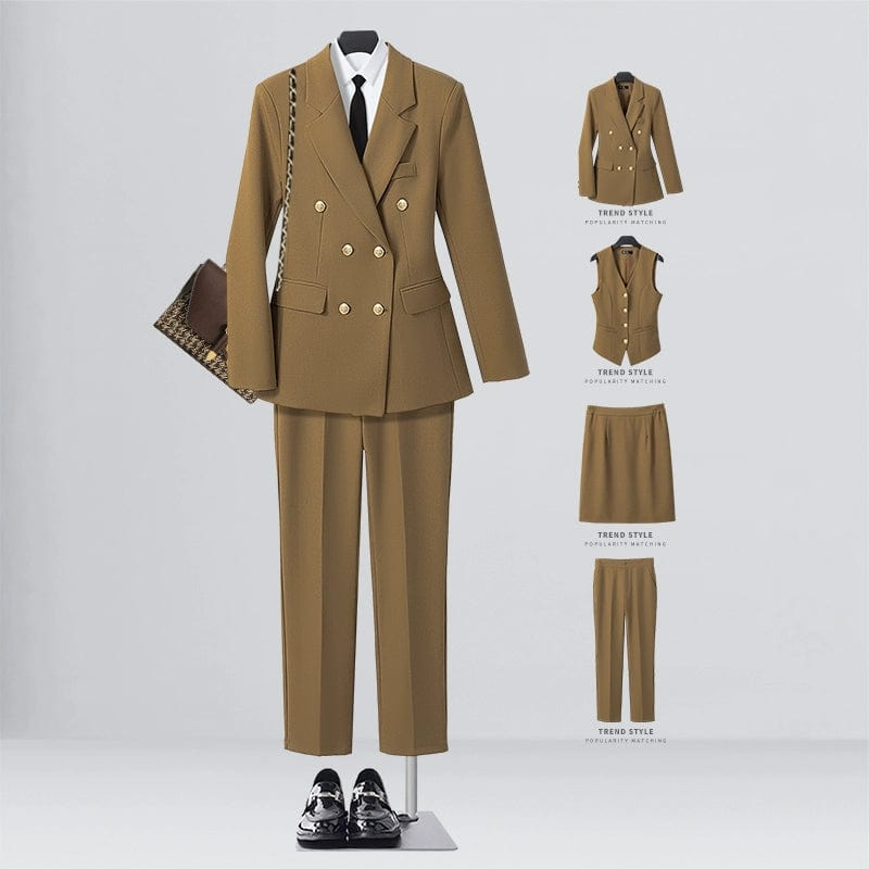 Business Temperament Goddess Temperament Workwear Suit Vest - SHOWLU FASHION STORE