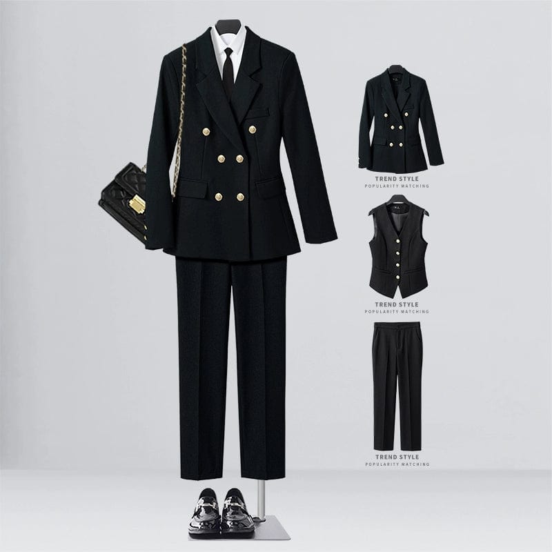 Business Temperament Goddess Temperament Workwear Suit Vest - SHOWLU FASHION STORE