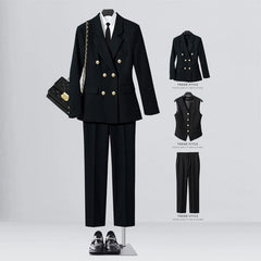 Business Temperament Goddess Temperament Workwear Suit Vest - SHOWLU FASHION STORE