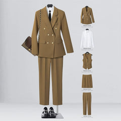 Business Temperament Goddess Temperament Workwear Suit Vest - SHOWLU FASHION STORE