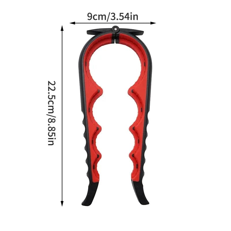 Can Opener Multi Functional Four In One Beverage Bottle Opener Cap Twister Four Position Can Opener Anti Slip Cap Twister - SHOWLU FASHION STORE