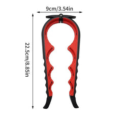 Can Opener Multi Functional Four In One Beverage Bottle Opener Cap Twister Four Position Can Opener Anti Slip Cap Twister - SHOWLU FASHION STORE