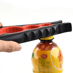 Can Opener Multi Functional Four In One Beverage Bottle Opener Cap Twister Four Position Can Opener Anti Slip Cap Twister - SHOWLU FASHION STORE