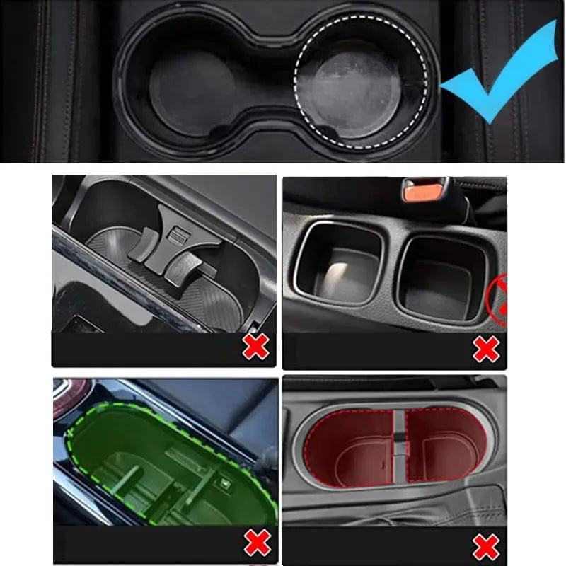 Car Cup Holder Expander Tray with Detachable Car Cup Holder Tray, Car Food Trays for Eating &Cup Holder Tray Table for Car - SHOWLU FASHION STORE