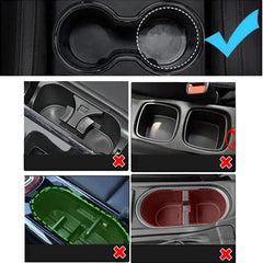 Car Cup Holder Expander Tray with Detachable Car Cup Holder Tray, Car Food Trays for Eating &Cup Holder Tray Table for Car - SHOWLU FASHION STORE