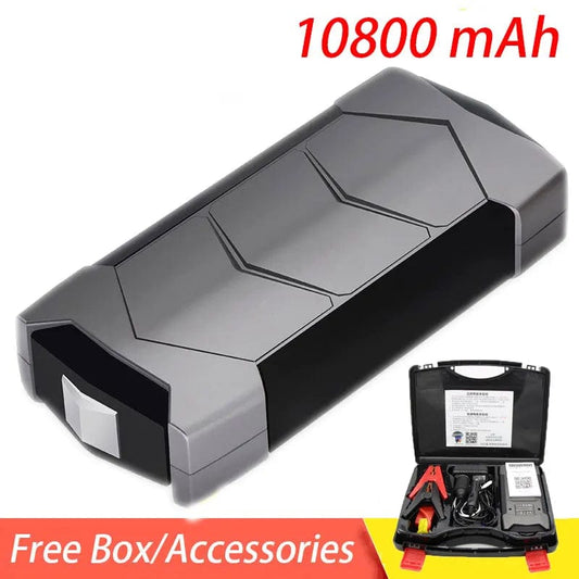Car Jump Starter 10800mAh 12V Output Portable Emergency Starter Power Bank Car Booster Starting Device Waterproof - SHOWLU FASHION STORE